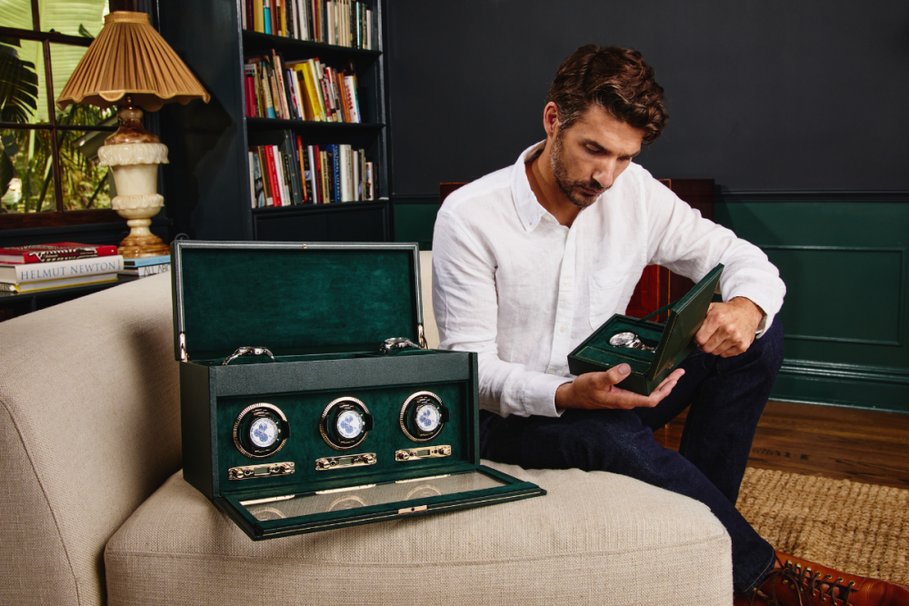 automat na hodinky Wolf