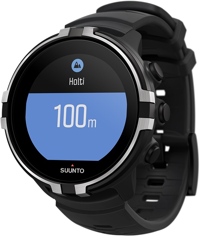 Pánské chytré hodinky Suunto Spartan Sport Baro Stealth Wrist HR GPS + Belt SS023402000