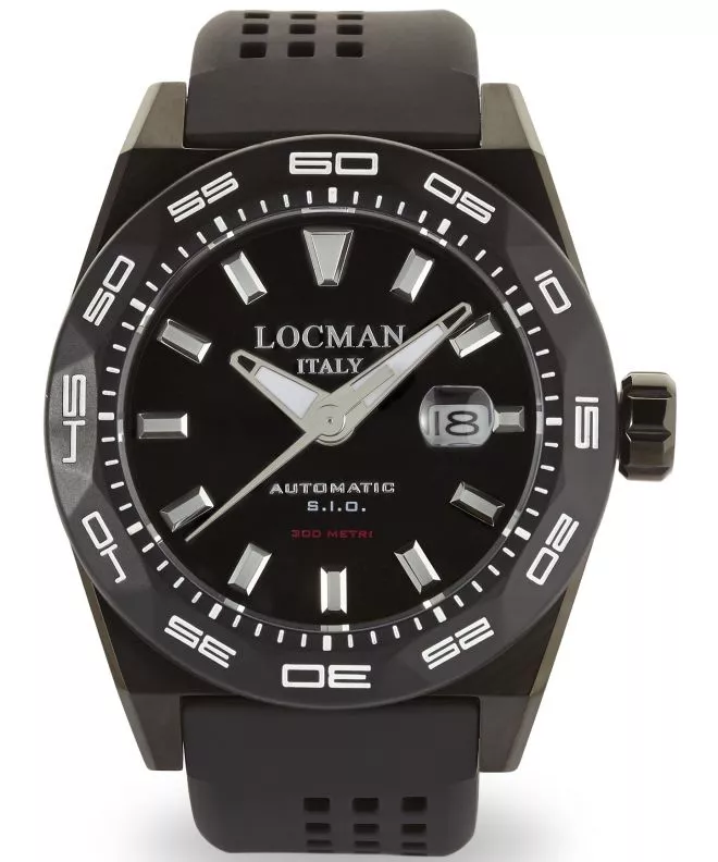 Pánské hodinky Locman Stealth Automatic 0215V4-KKCKNKS2K 0215V4-KKCKNKS2K