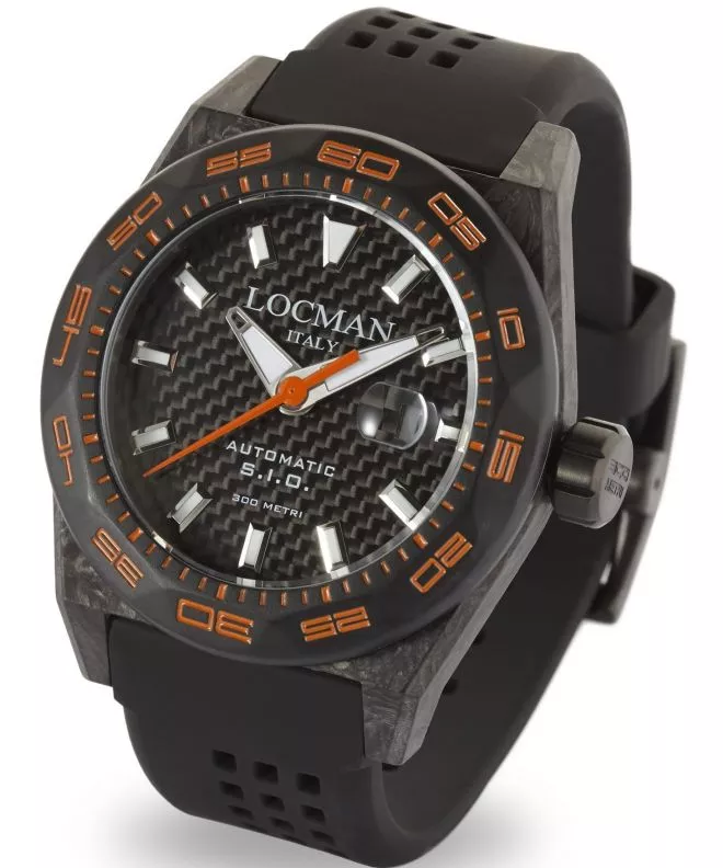 Pánské hodinky Locman Stealth Automatic 0216V1-CBCBNKOS2K 0216V1-CBCBNKOS2K