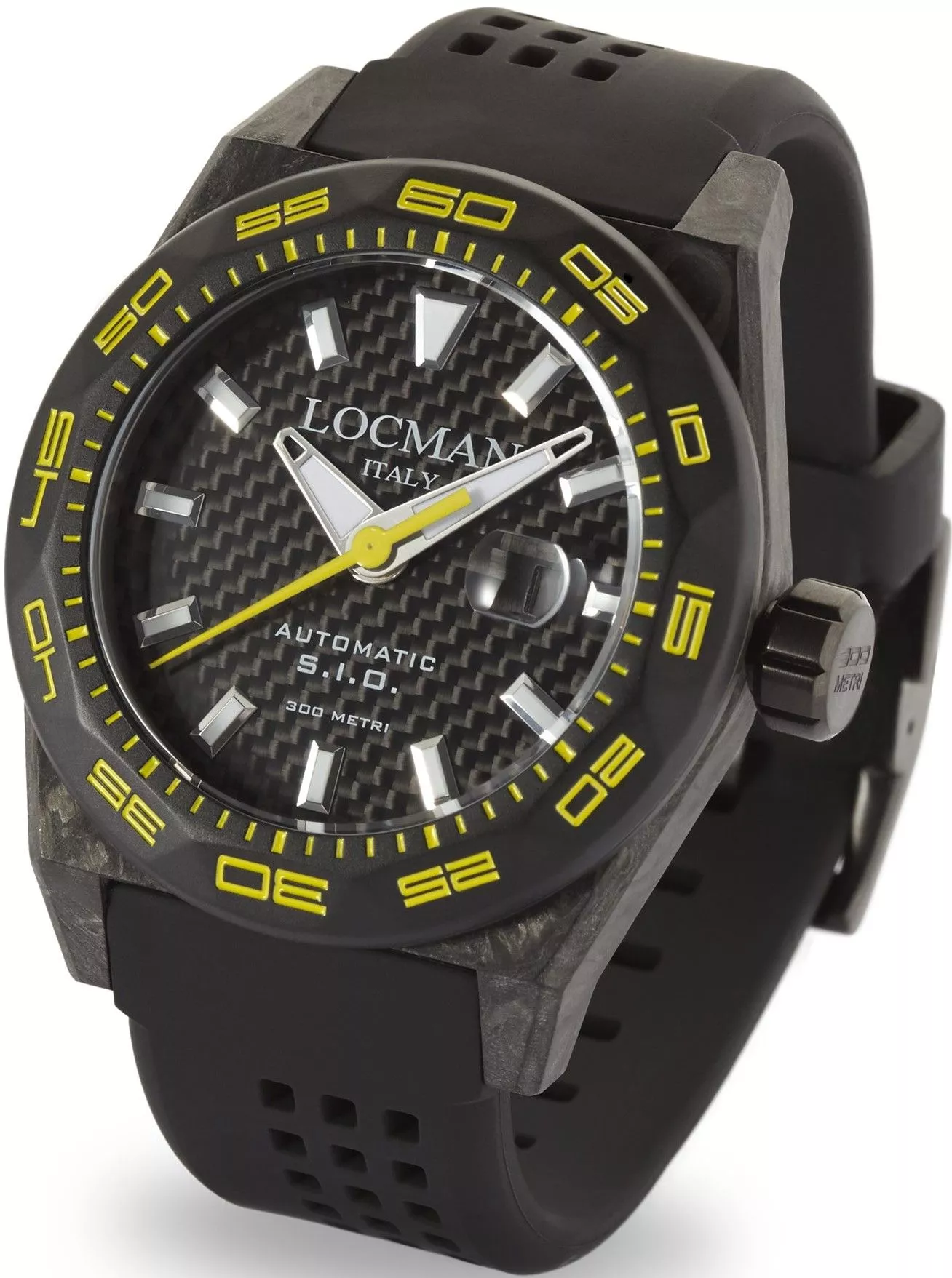 Pánské hodinky Locman Stealth Automatic 0216V2-CBCBNKYS2K 0216V2-CBCBNKYS2K