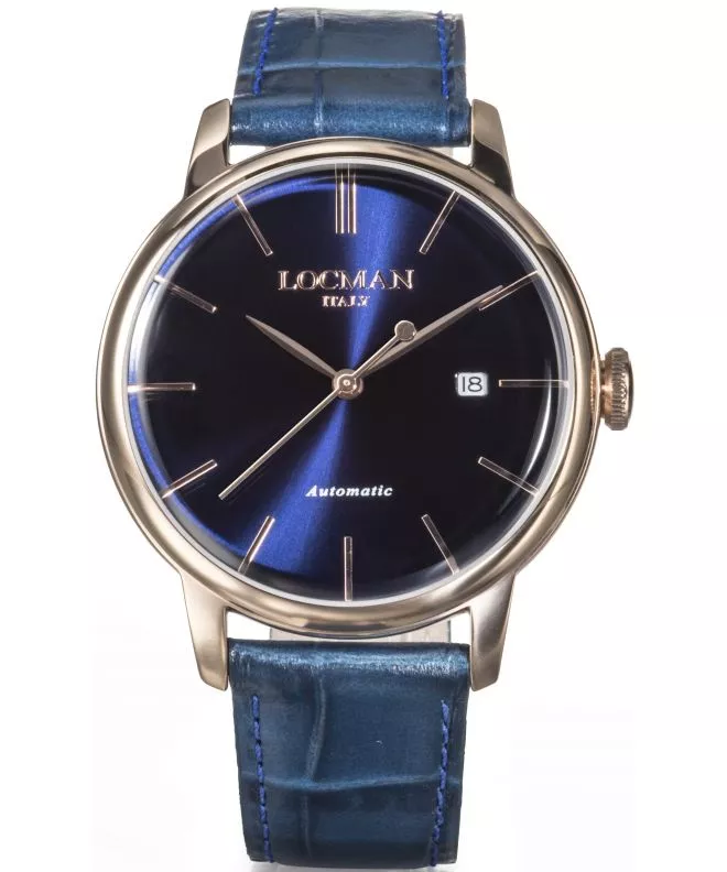 Dámské hodinky Locman 1960 Solo Tempo Automatico 0255R02R-RRBLRGPB 0255R02R-RRBLRGPB