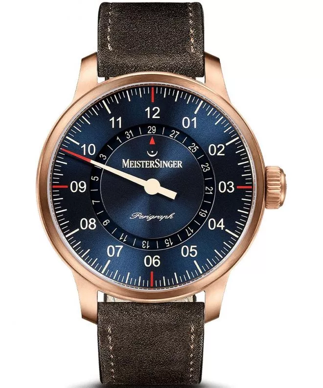 Pánské hodinky Meistersinger Perigraph Automatic AM1017BR_SV02-1 AM1017BR_SV02-1