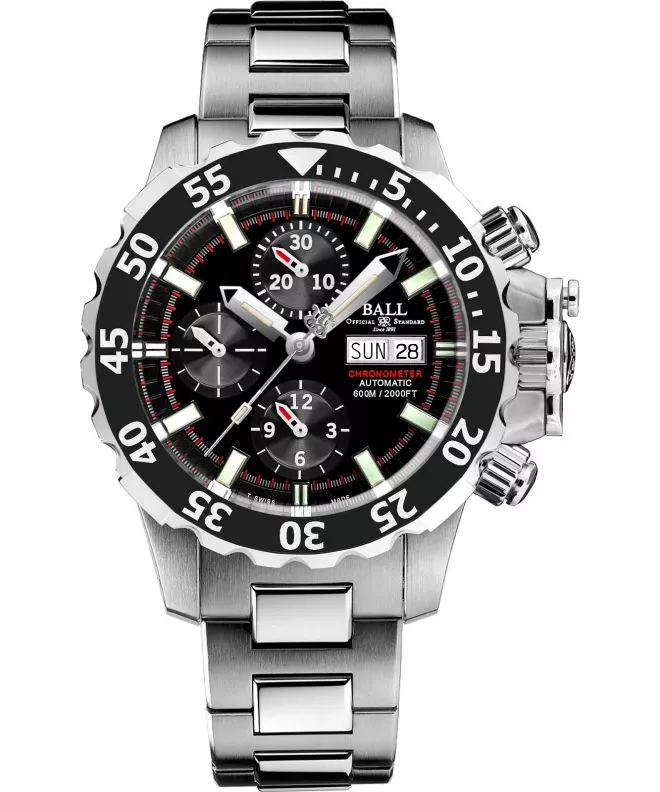 Hodinky pánské Ball Engineer Hydrocarbon NEDU Chronometer Automatic Titanium Chronograph DC3226A-S4C-BK