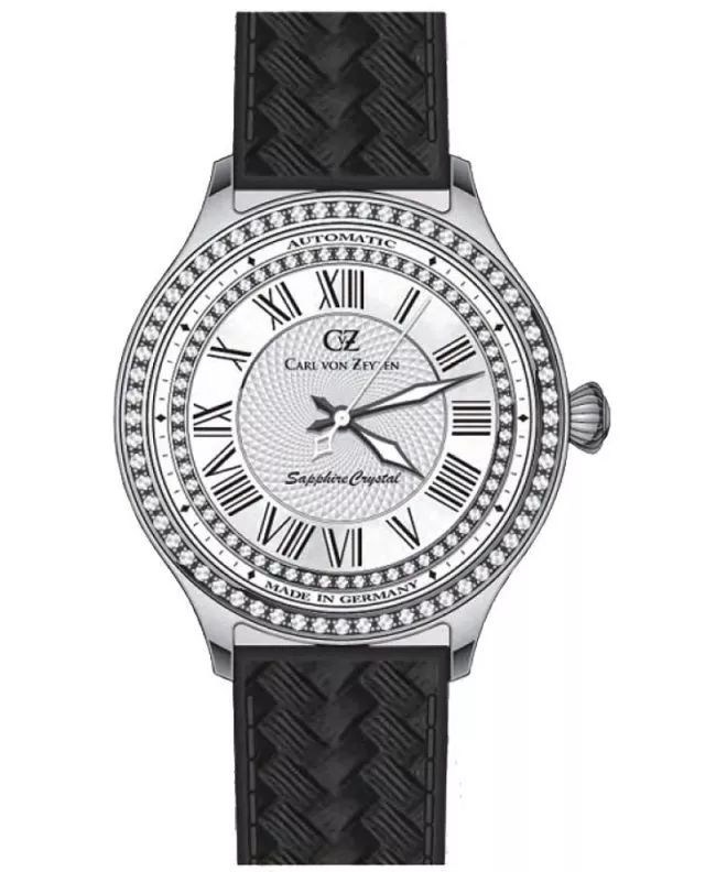 Dámské hodinky Carl von Zeyten Hornberg Automatic CVZ0068WH CVZ0068WH (CVZ0068WHS)
