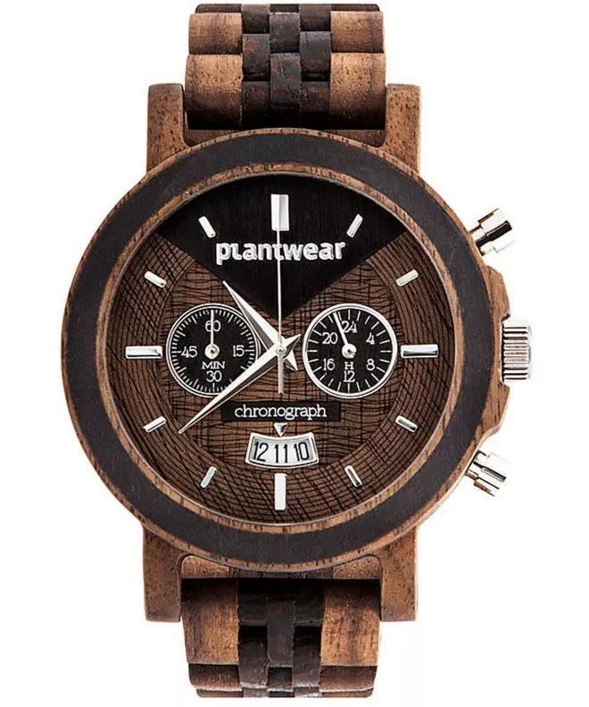 Pánské hodinky Plantwear Select Chronograph Orzech-Wenge 54 5904181500548 5904181500548
