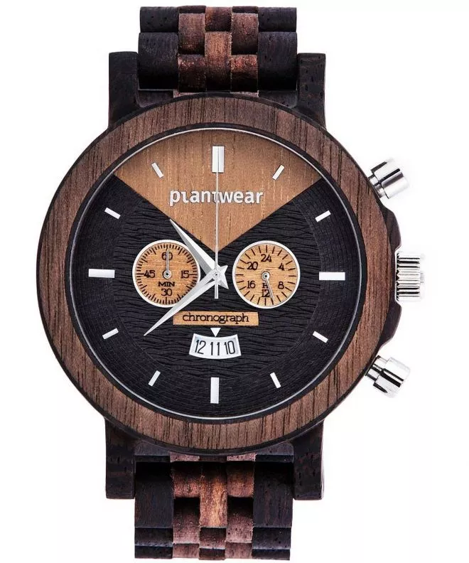 Pánské hodinky Plantwear Select Chronograph Wenge-Orzech 54 5904181500524 5904181500524