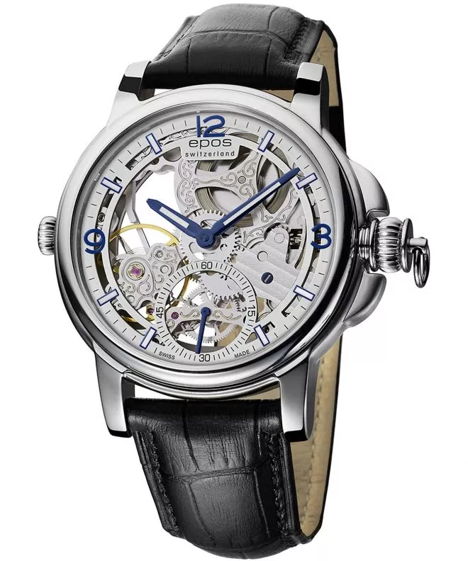 Pánské hodinky Epos Oeuvre D’Art Skeleton Automatic Limited Edition 3429.195.20.58.25 3429.195.20.58.25
