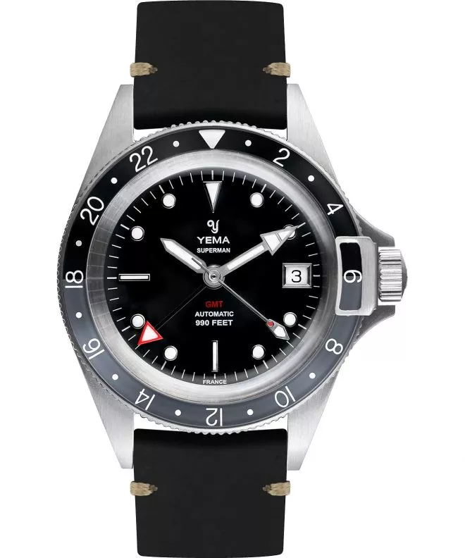 Pánské hodinky Yema Superman GMT YSUPGMT2020C39-AA2S YSUPGMT2020C39-AA2S