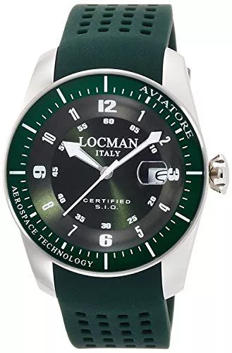 Pánské hodinky Locman Aviatore 0453V04-00GRSIG 0453V04-00GRSIG