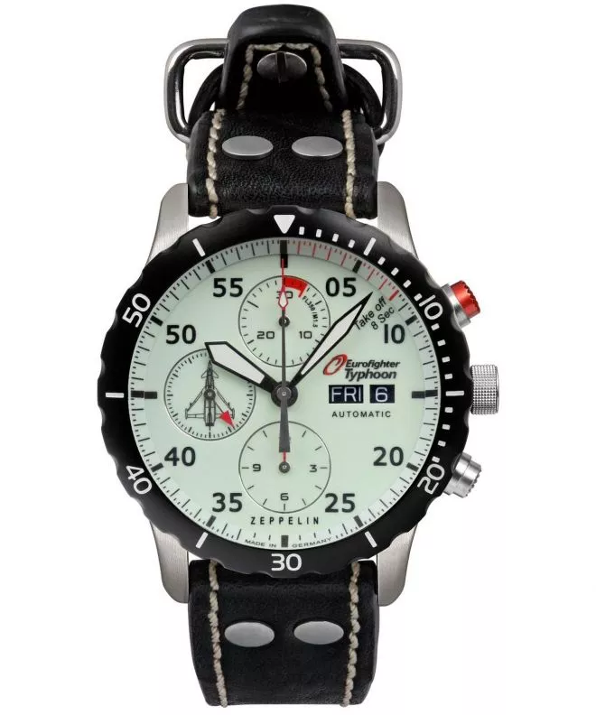 Pánské hodinky Zeppelin Eurofighter Automatic Chronograph Limited Edition 7218-5 7218-5