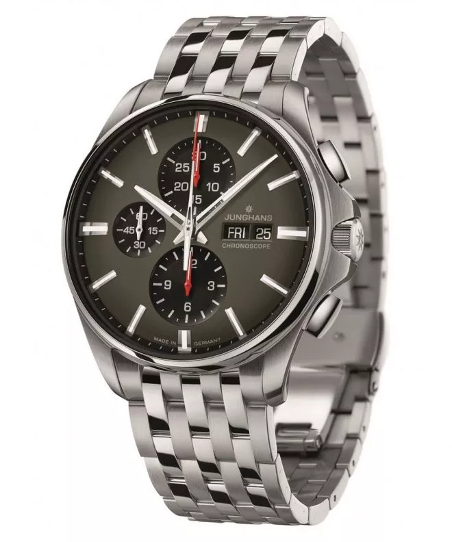 Pánské hodinky Junghans Meister S Chronoscope ENG Automatic 027/4023.45 027/4023.45
