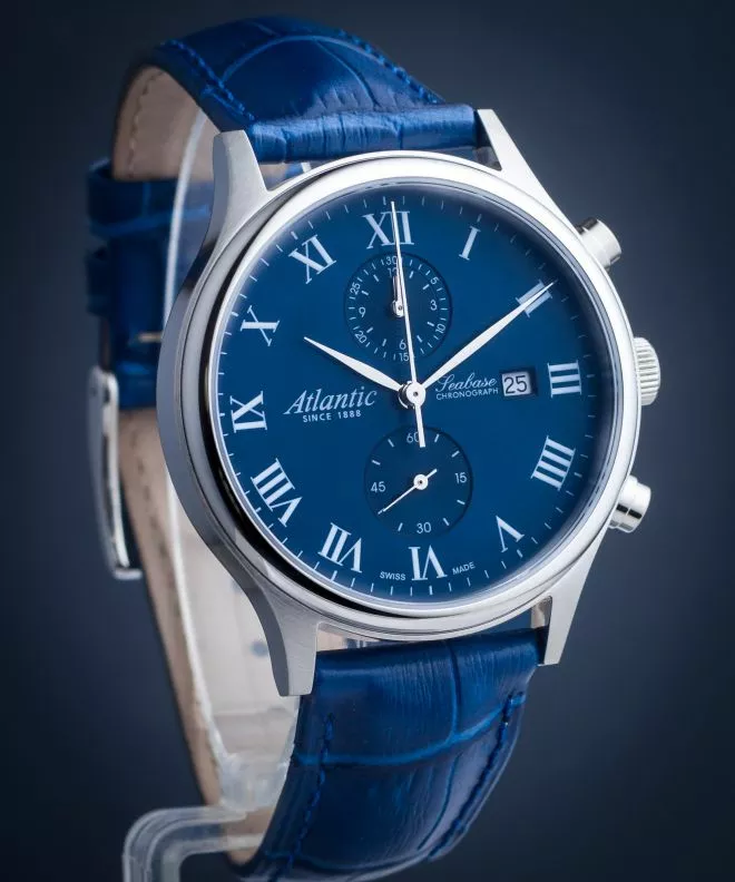 Hodinky pánské Atlantic Seabase Chronograph 64452.41.58