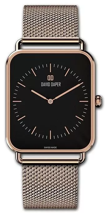 Dámské hodinky David Daper Time Square 01 RG 02 M01 01 RG 02 M01