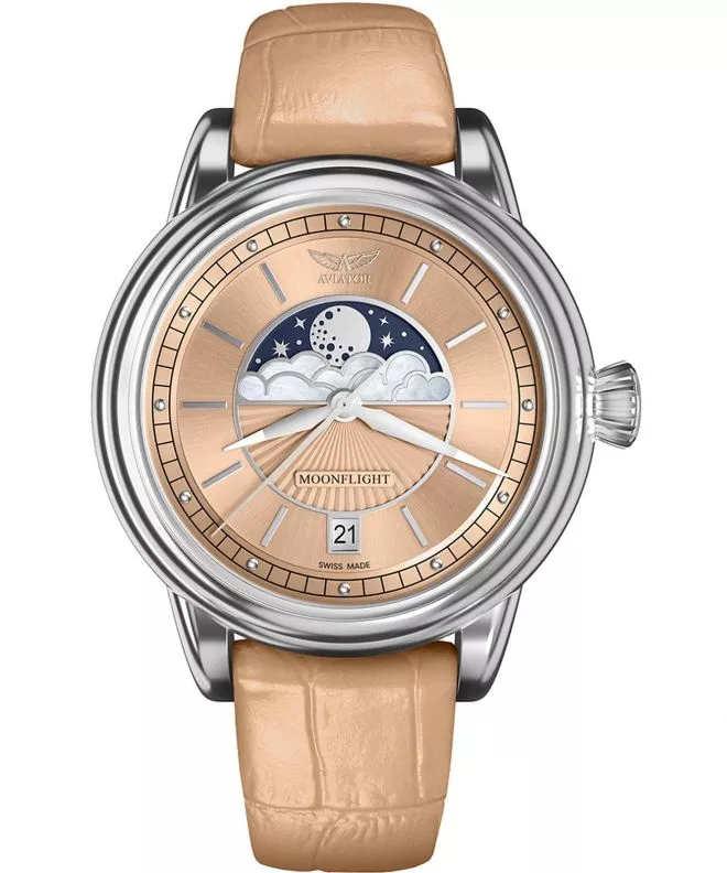 Dámské hodinky Aviator Douglas Moonflight V.1.33.0.259.4 V.1.33.0.259.4