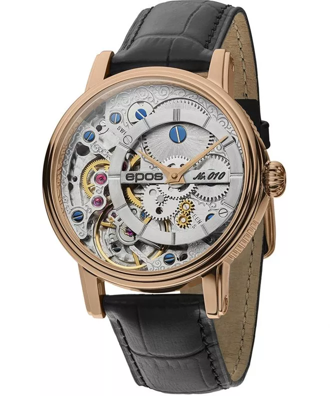 Pánské hodinky Epos Oeuvre D'Art Verso Skeleton Limited Edition 3435.313.24.18.25 3435.313.24.18.25