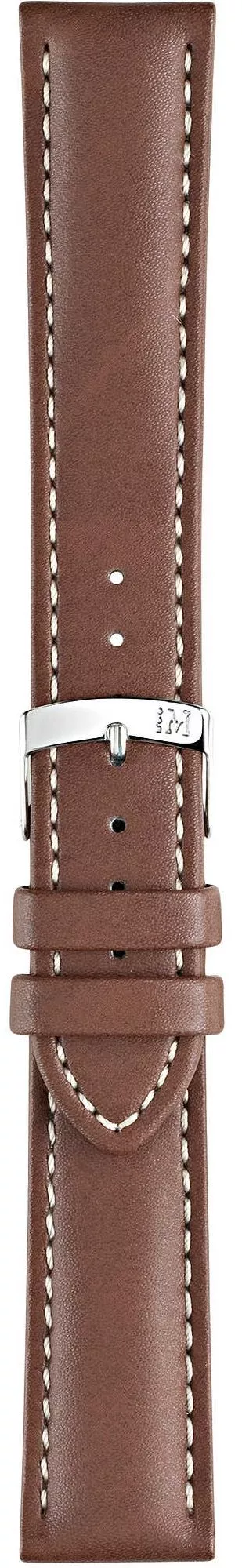 Řemínek Morellato Green Castagno Grana Calf Brown 18 mm A01U3687934034CR18