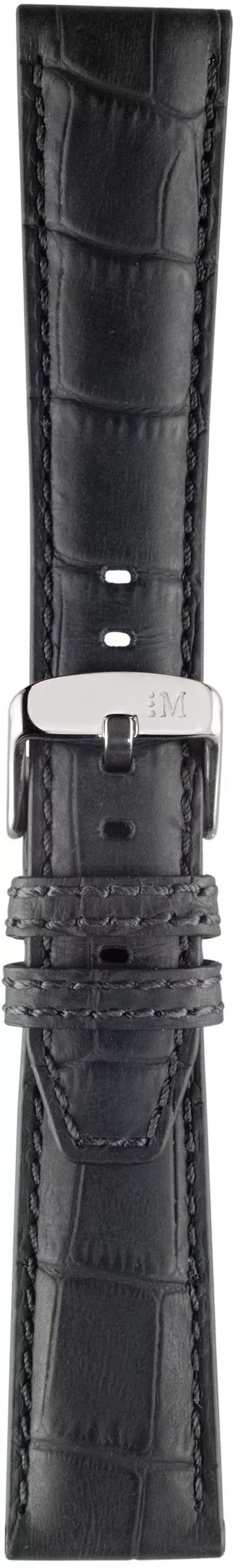 Řemínek Morellato Soccer Alligatore Rub. Calf 18 mm A01X4497B44019CR18