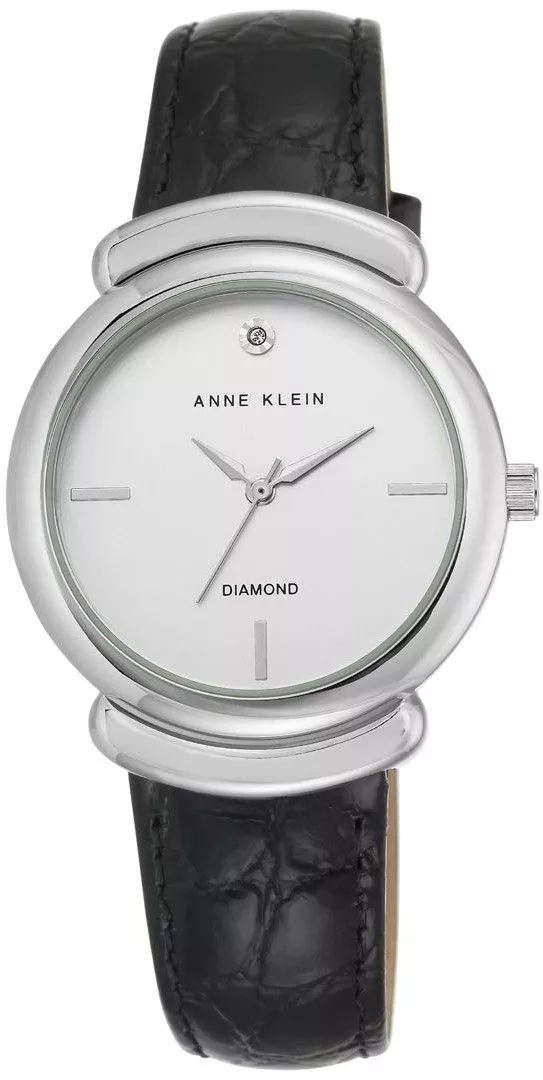 Dámské hodinky Anne Klein Diamond-accented AK-2359SVBK AK-2359SVBK