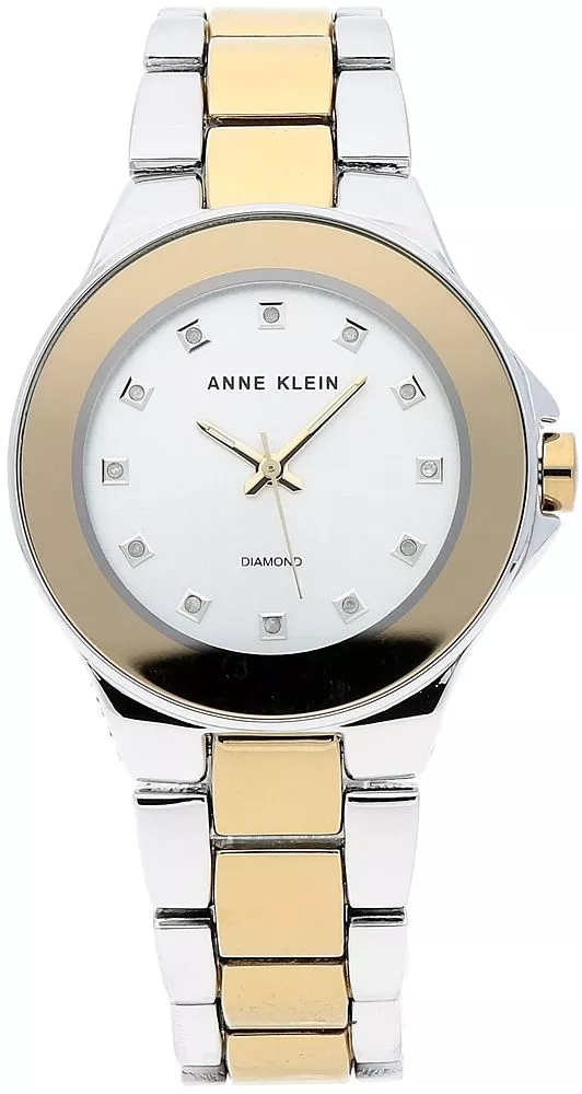 Dámské hodinky Anne Klein Diamond-accented AK-2755SVTT AK-2755SVTT
