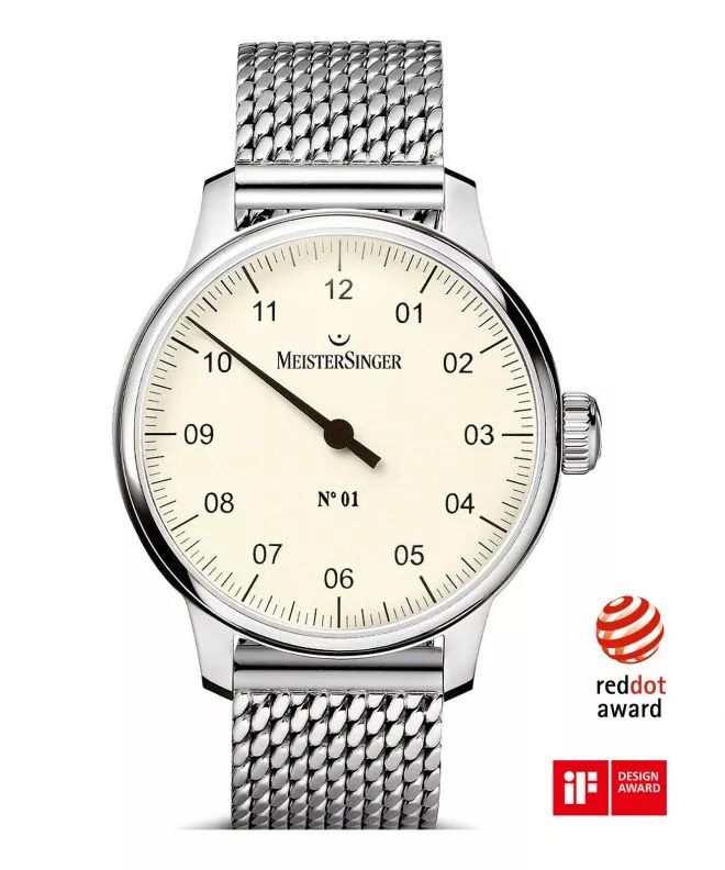Pánské hodinky Meistersinger N°01 AM3303_MIL20 AM3303_MIL20