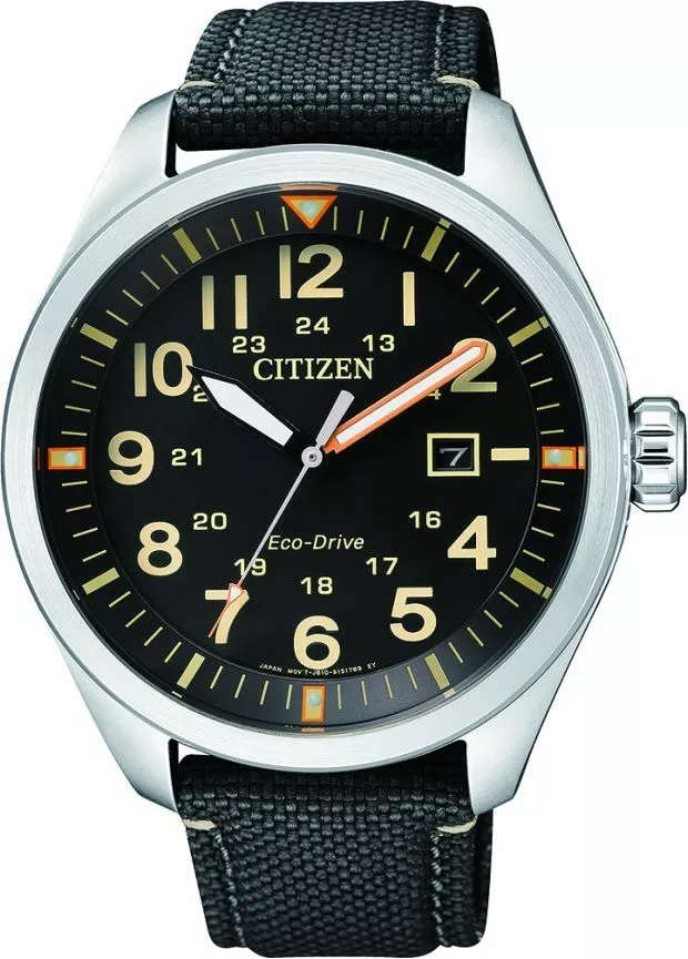 Hodinky pánské Citizen Military Eco-Drive AW5000-24E