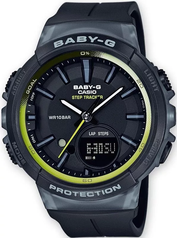 Dámské hodinky Baby-G Casio Step Tracker BGS-100-1AER BGS-100-1AER