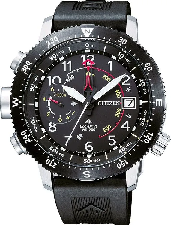 Hodinky pánské Citizen Promaster Eco-Drive Sky Altichron Diver BN4044-15E