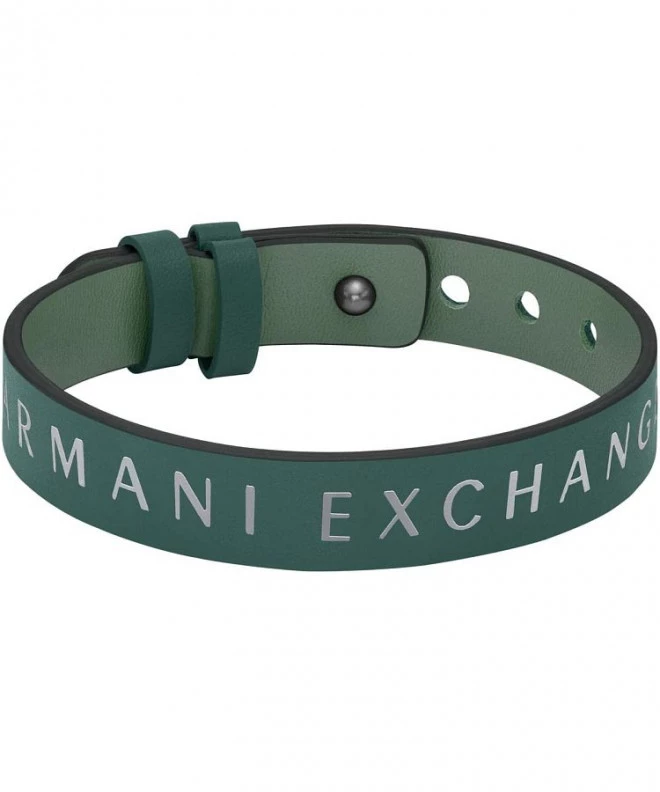 Pánské náramek Armani Exchange Logo  AXG0109040
