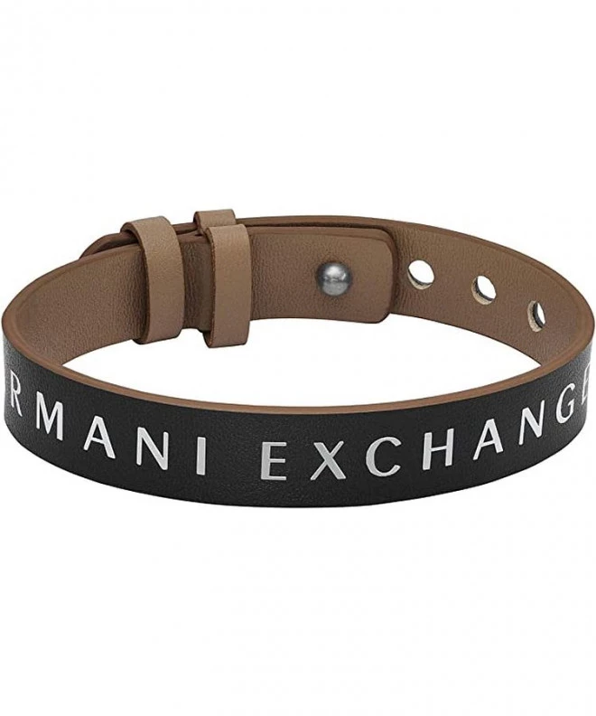 Pánské náramek Armani Exchange Logo  AXG0108040