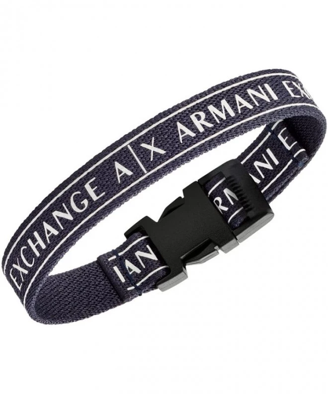 Pánské náramek Armani Exchange Logo AXG0081040