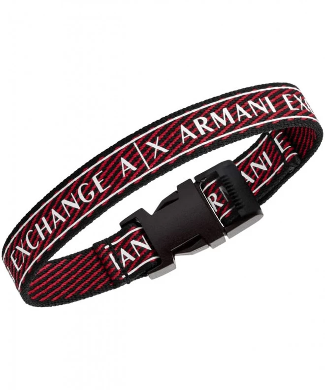 Pánské náramek Armani Exchange Logo AXG0083040