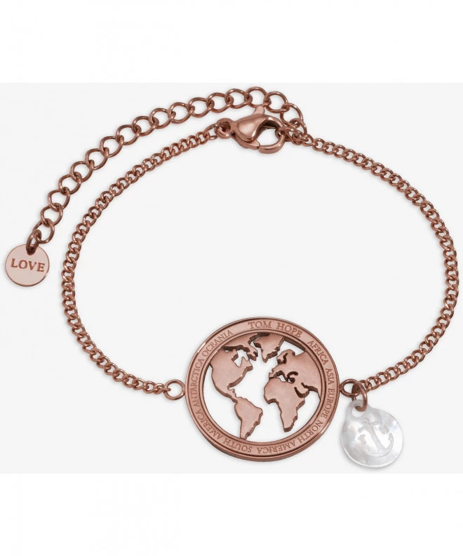 Dámské náramek Tom Hope Globe Bracelet Coffee TM0643 TM0643