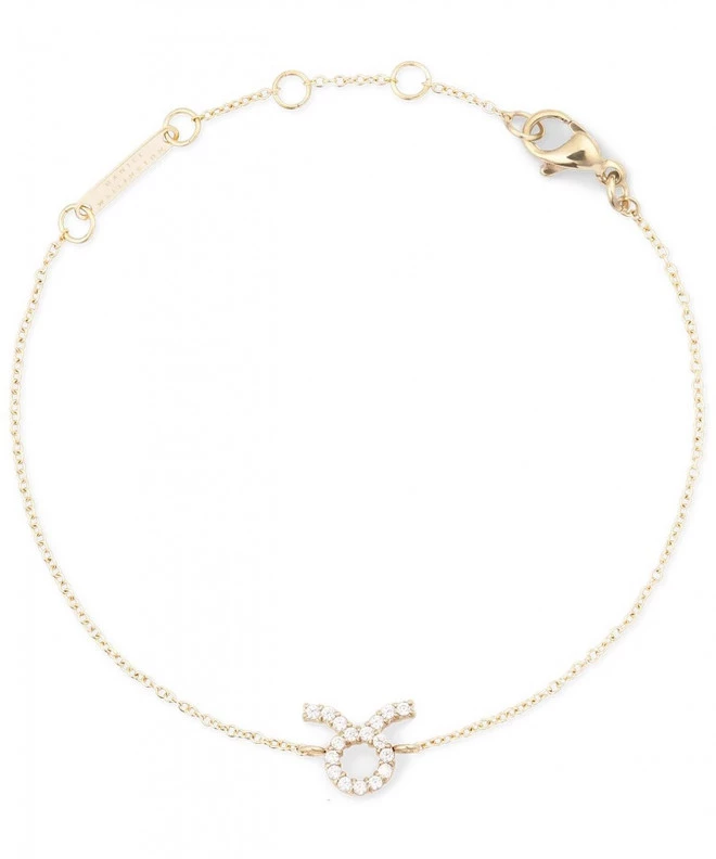 Náramek Daniel Wellington Crystal Zodiac Chain Gold Taurus DW00400908