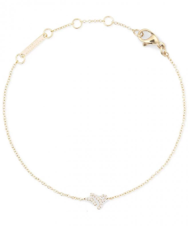 Náramek Daniel Wellington Crystal Zodiac Chain Gold Capricorn DW00400916