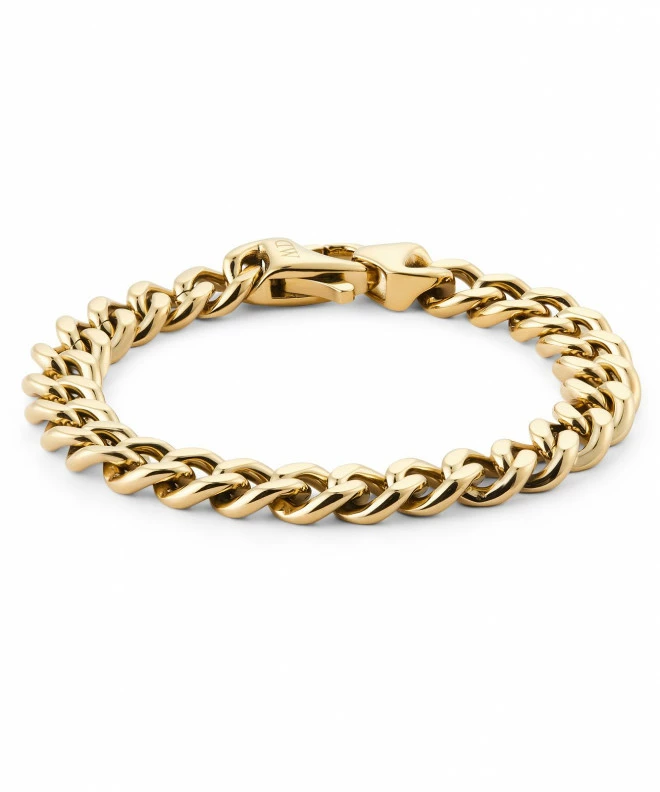 Náramek Daniel Wellington Ellipse Cuban Chain Gold DW00401665