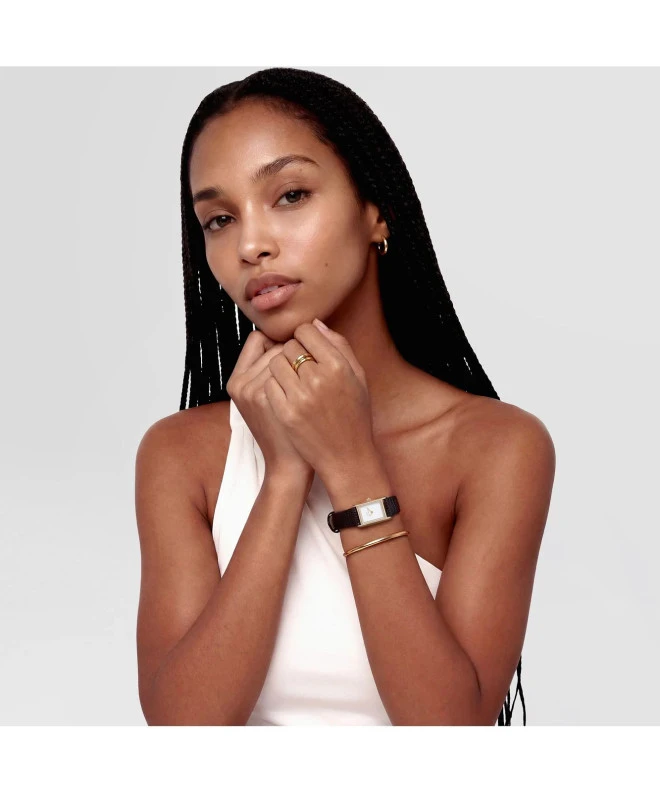 Náramek Daniel Wellington Arch Gold velikost S DW00401943