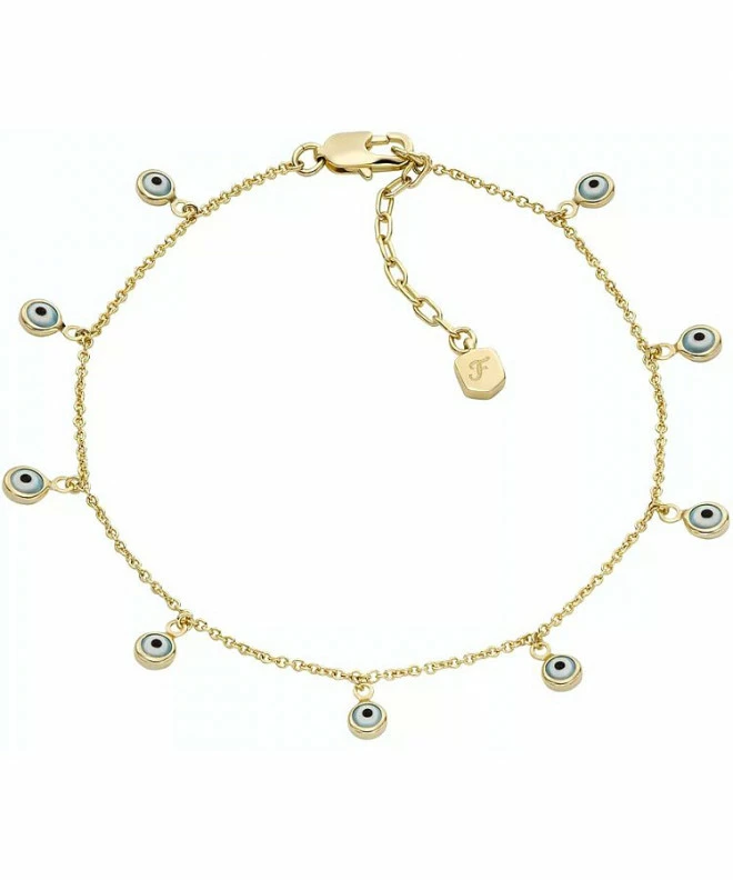 Náramek Fossil Sutton Evil Eye Brass JA7285710