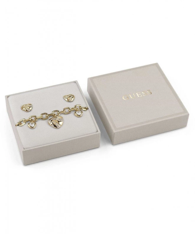 Náramek Guess Heart & Charm JUBS04691JWYGS