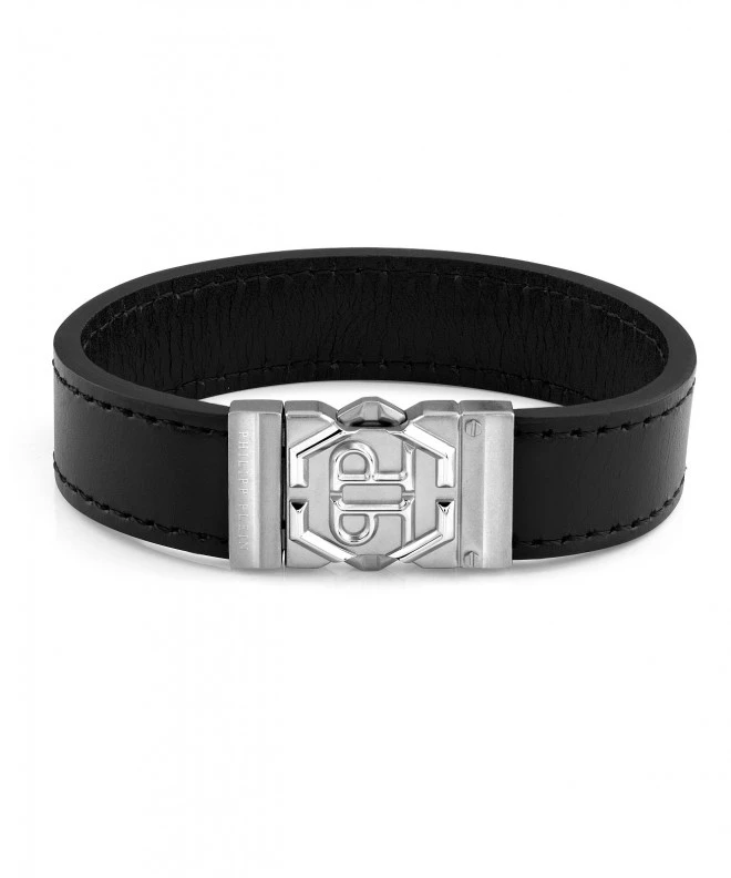 Náramek PHILIPP PLEIN Hexagon Tactical Buckle PJVEA01BL