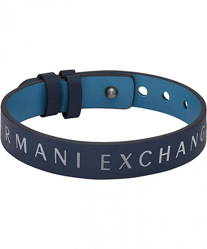 Pánské náramek Armani Exchange Logo  AXG0106040