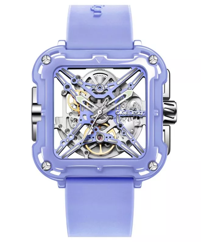 Hodinky Ciga Design X Series Ceramic Skeleton X012-PP02-W5PL