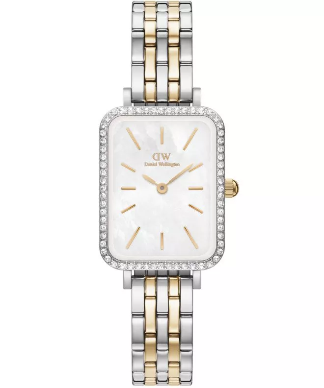 Hodinky Daniel Wellington Quadro Lumine Bezel 5-Link Two-Tone 40 DW00100671