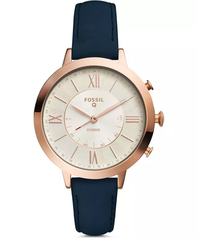 Dámské hodinky Fossil Q Jacqueline Navy Leather FTW5014 FTW5014