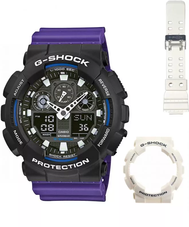 Hodinky pánské Casio G-Shock GA-100 Original Set GA-100B-Set078