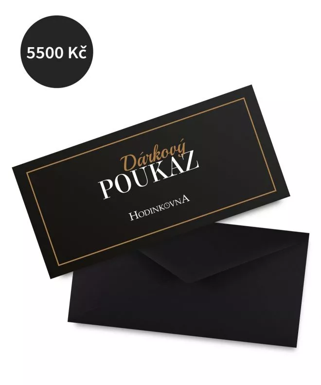 Darčeková karta BON-5500-CZK