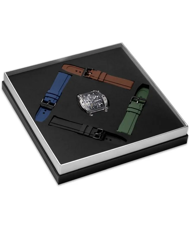 Hodinky pánské Police Clout Tank Chronograph SET PEWGO00778X3