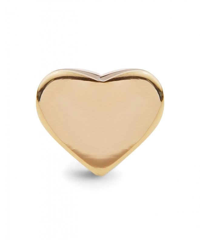 Náušnice Daniel Wellington Heart Stud Gold DW00400867