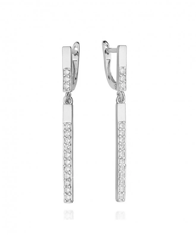 Náušnice Bonore - Bílé Zlato 585 - Diamant 128733
