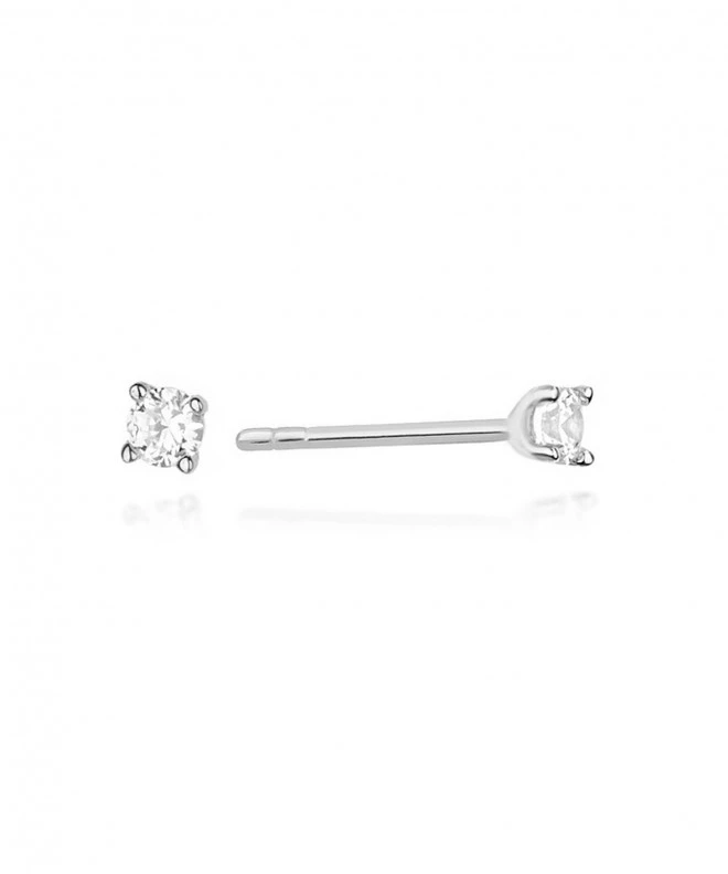 Náušnice Bonore - Bílé Zlato 585 - Diamant 0,04 ct 128775